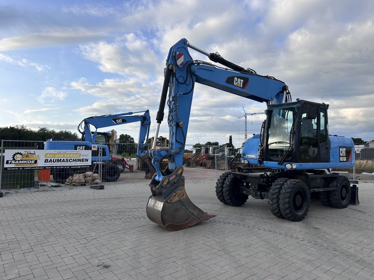 CATERPILLAR M 316 D Oil Quick OQ 65 Deutsche Maschine Top ! - Wheel excavator: picture 3 CATERPILLAR M 316 D Oil Quick OQ 65 Deutsche Maschine Top ! - Wheel excavator: picture 3