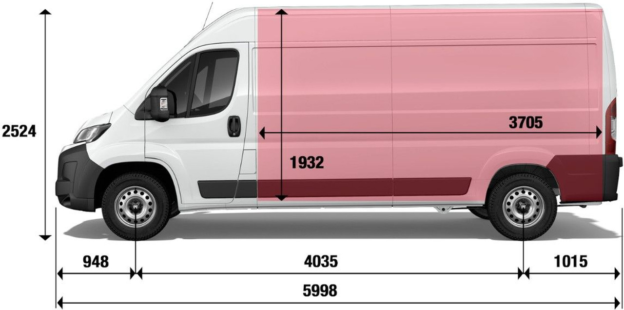 Panel van Fiat Ducato  35H L4H2 140 Kastenwagen 2025: picture 6