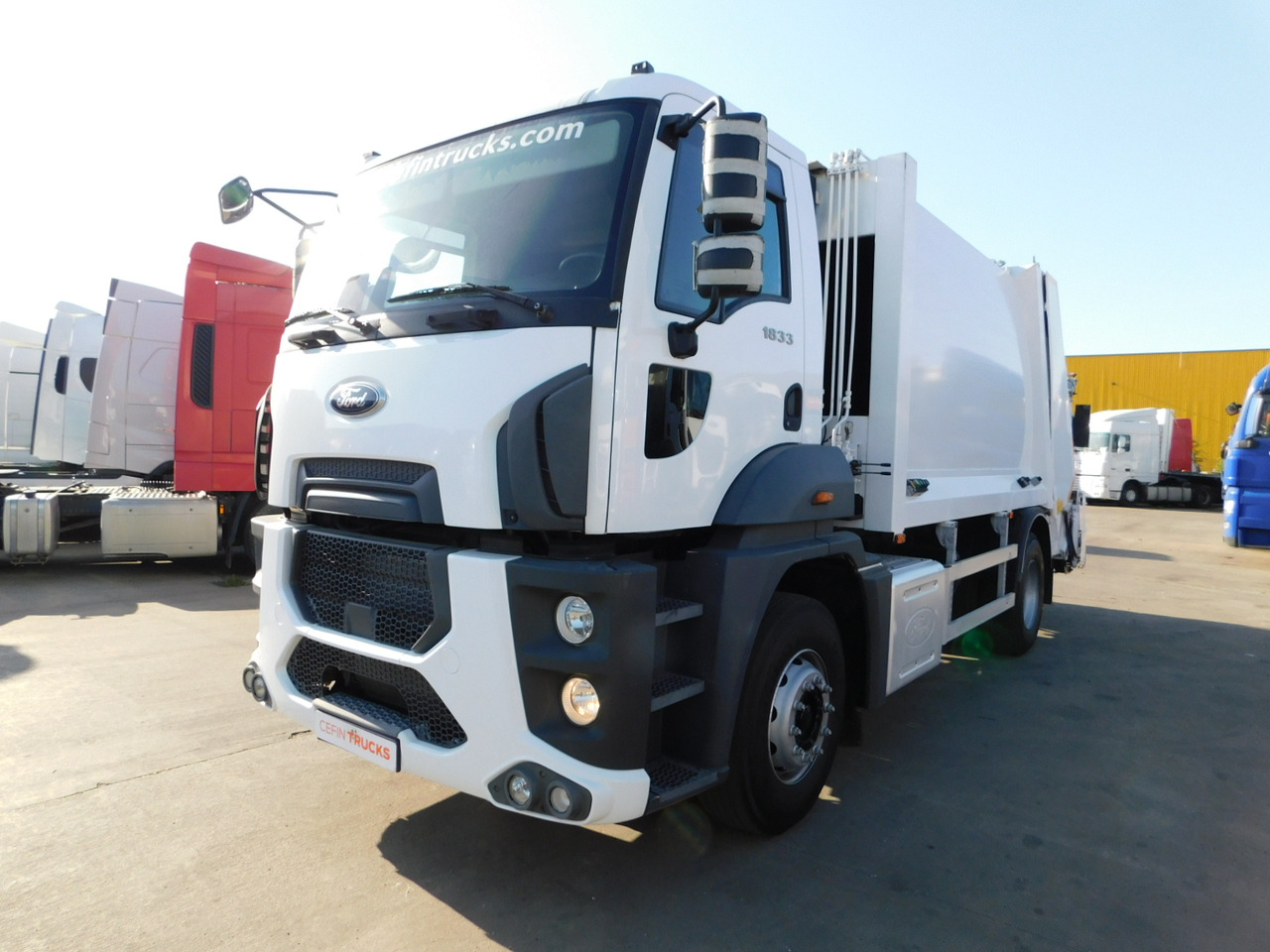 Ford 1833 4x2 dcab e6 9seso14409 - Garbage truck: picture 1 Ford 1833 4x2 dcab e6 9seso14409 - Garbage truck: picture 1