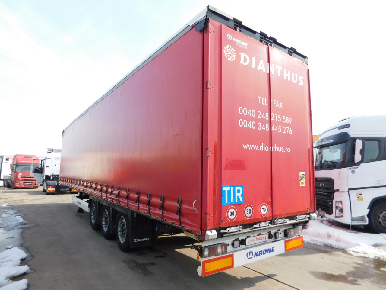 Krone Sd - Curtainsider semi-trailer: picture 4 Krone Sd - Curtainsider semi-trailer: picture 4