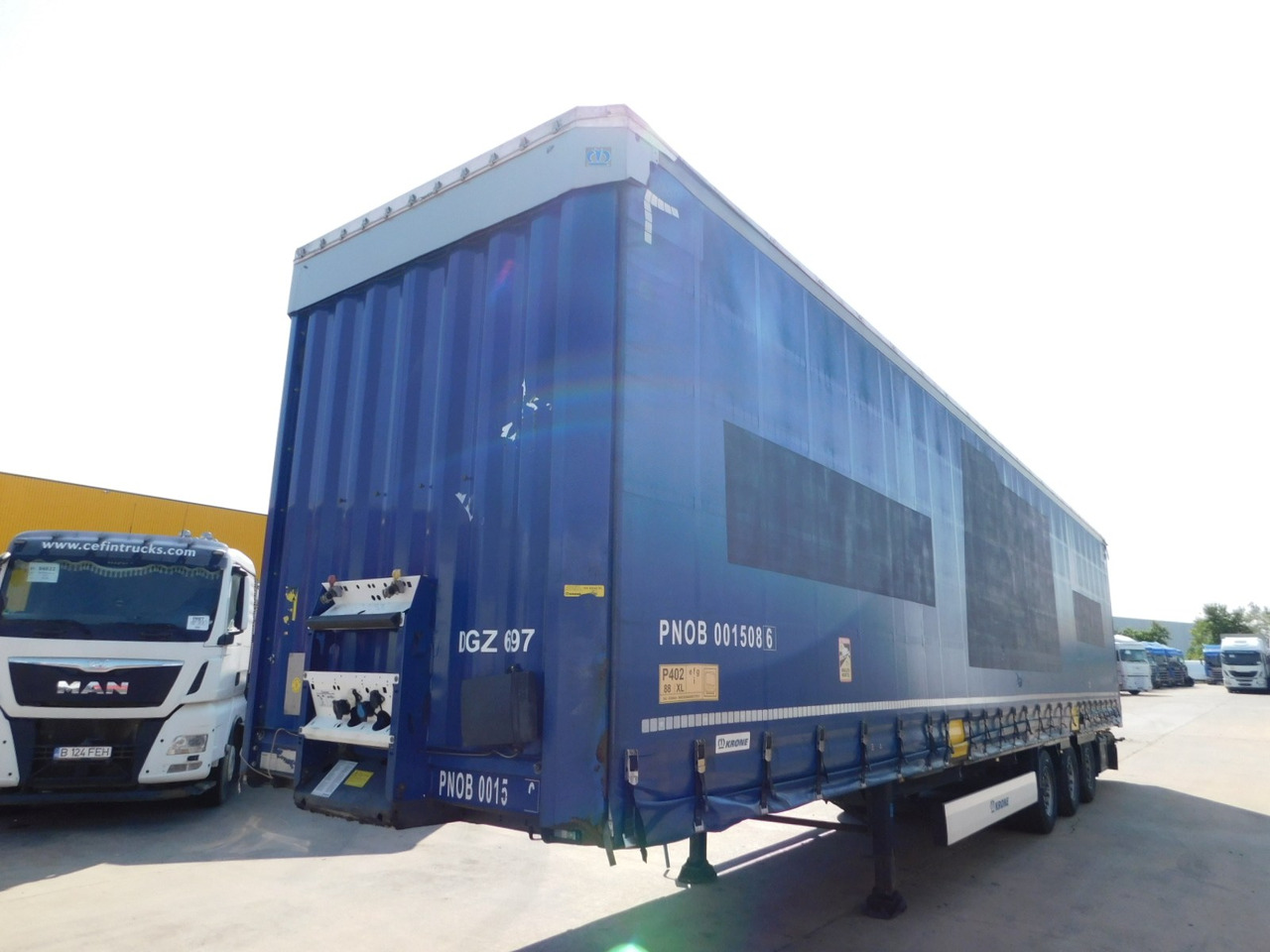 Krone Sd da06clnf - Curtainsider semi-trailer: picture 1 Krone Sd da06clnf - Curtainsider semi-trailer: picture 1