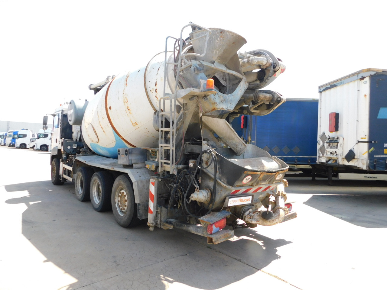 Man Tga 35390 - Concrete mixer truck: picture 4 Man Tga 35390 - Concrete mixer truck: picture 4