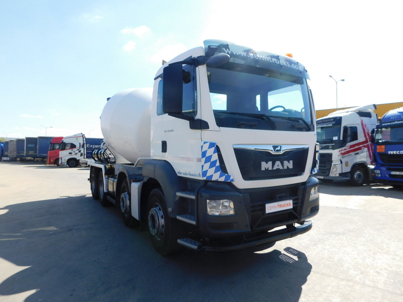 Man Tgs - Concrete mixer truck: picture 2 Man Tgs - Concrete mixer truck: picture 2