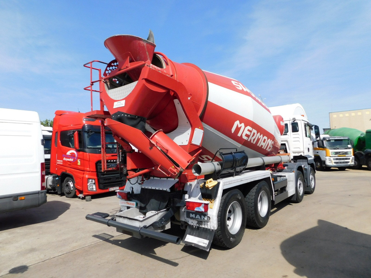 Man Tgs - Concrete mixer truck: picture 3 Man Tgs - Concrete mixer truck: picture 3