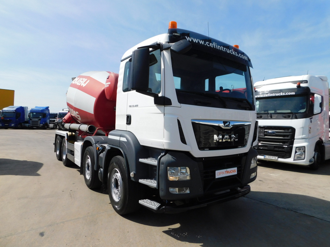 Man Tgs - Concrete mixer truck: picture 2 Man Tgs - Concrete mixer truck: picture 2