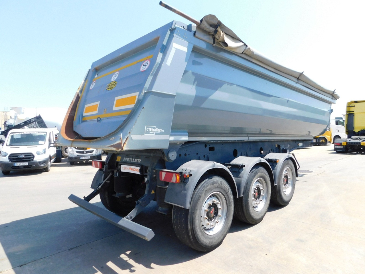 Meiller Mhps 1227 noss2 - Tipper semi-trailer: picture 3 Meiller Mhps 1227 noss2 - Tipper semi-trailer: picture 3