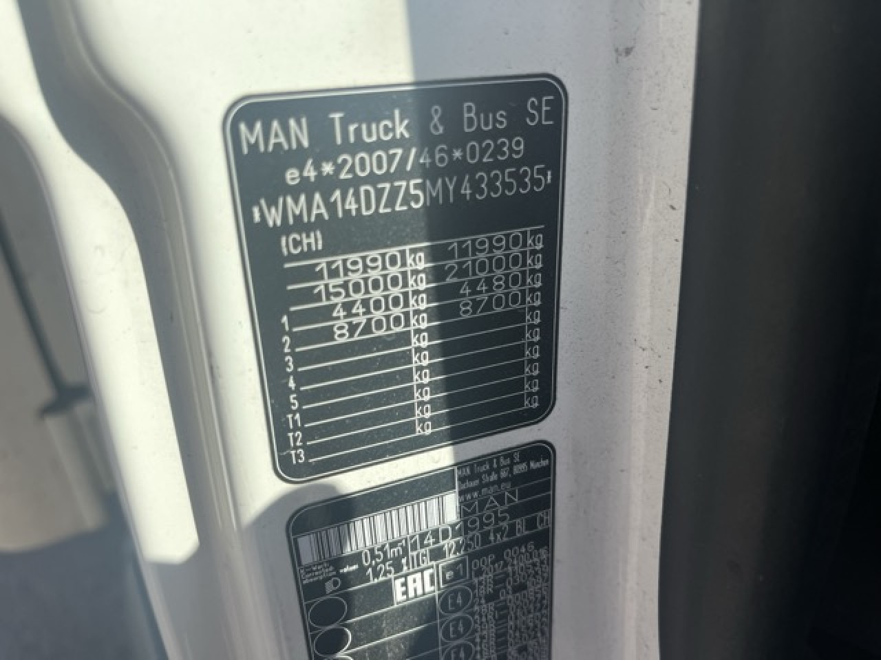 MAN TGL 12.250 4x2 BL Euro6 Klima AHK Luftfeder - Box van: picture 2 MAN TGL 12.250 4x2 BL Euro6 Klima AHK Luftfeder - Box van: picture 2