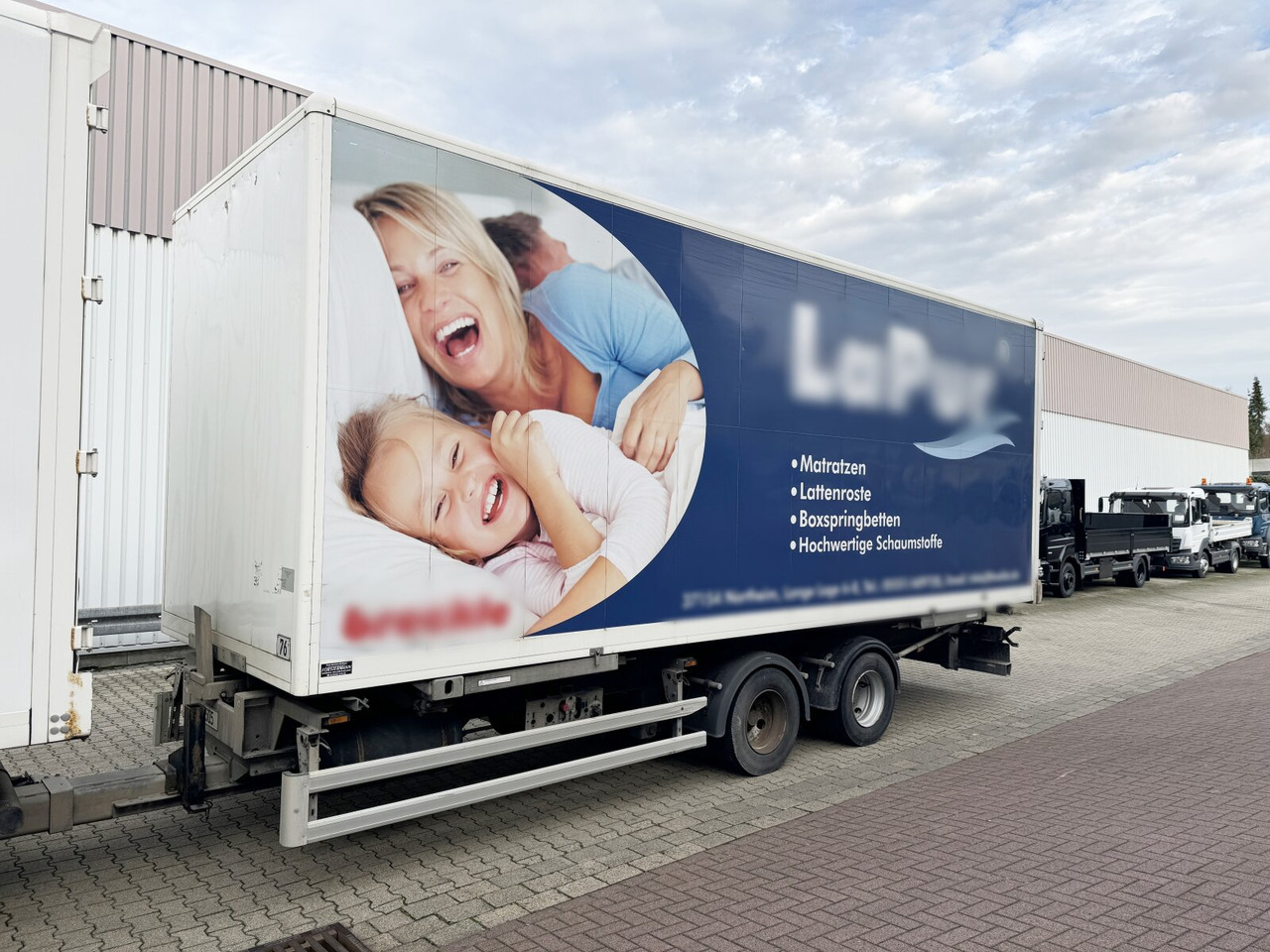 Ackermann Z-EAF 19-7,8/100TZ Z-EAF 19-7,8/100TZ, Verzinkt - Closed box trailer: picture 1 Ackermann Z-EAF 19-7,8/100TZ Z-EAF 19-7,8/100TZ, Verzinkt - Closed box trailer: picture 1