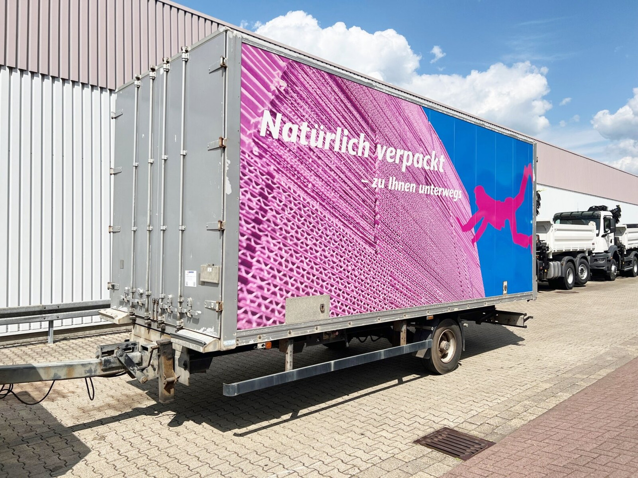 Ackermann Z-LA-F 6.5/5.2 E Ackermann, Z-LA-F 6.5/5.2 E, durchladbar, 42 cbm - Closed box trailer: picture 1 Ackermann Z-LA-F 6.5/5.2 E Ackermann, Z-LA-F 6.5/5.2 E, durchladbar, 42 cbm - Closed box trailer: picture 1