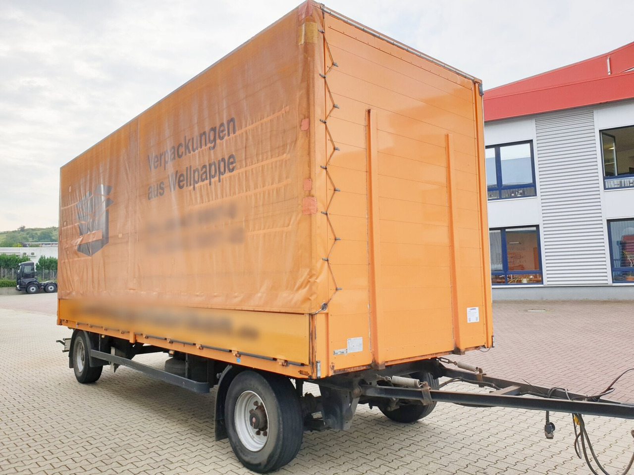 Curtainsider trailer DA3, 2-Achs Anhänger DA3, 2-Achs Anhänger: picture 12 Curtainsider trailer DA3, 2-Achs Anhänger DA3, 2-Achs Anhänger: picture 12
