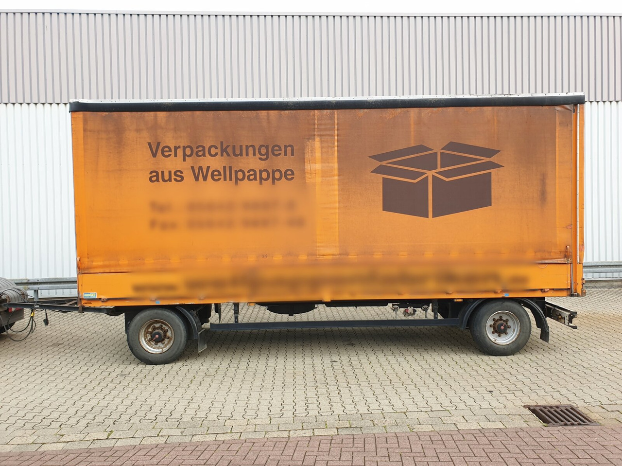 Curtainsider trailer DA3, 2-Achs Anhänger DA3, 2-Achs Anhänger: picture 8 Curtainsider trailer DA3, 2-Achs Anhänger DA3, 2-Achs Anhänger: picture 8