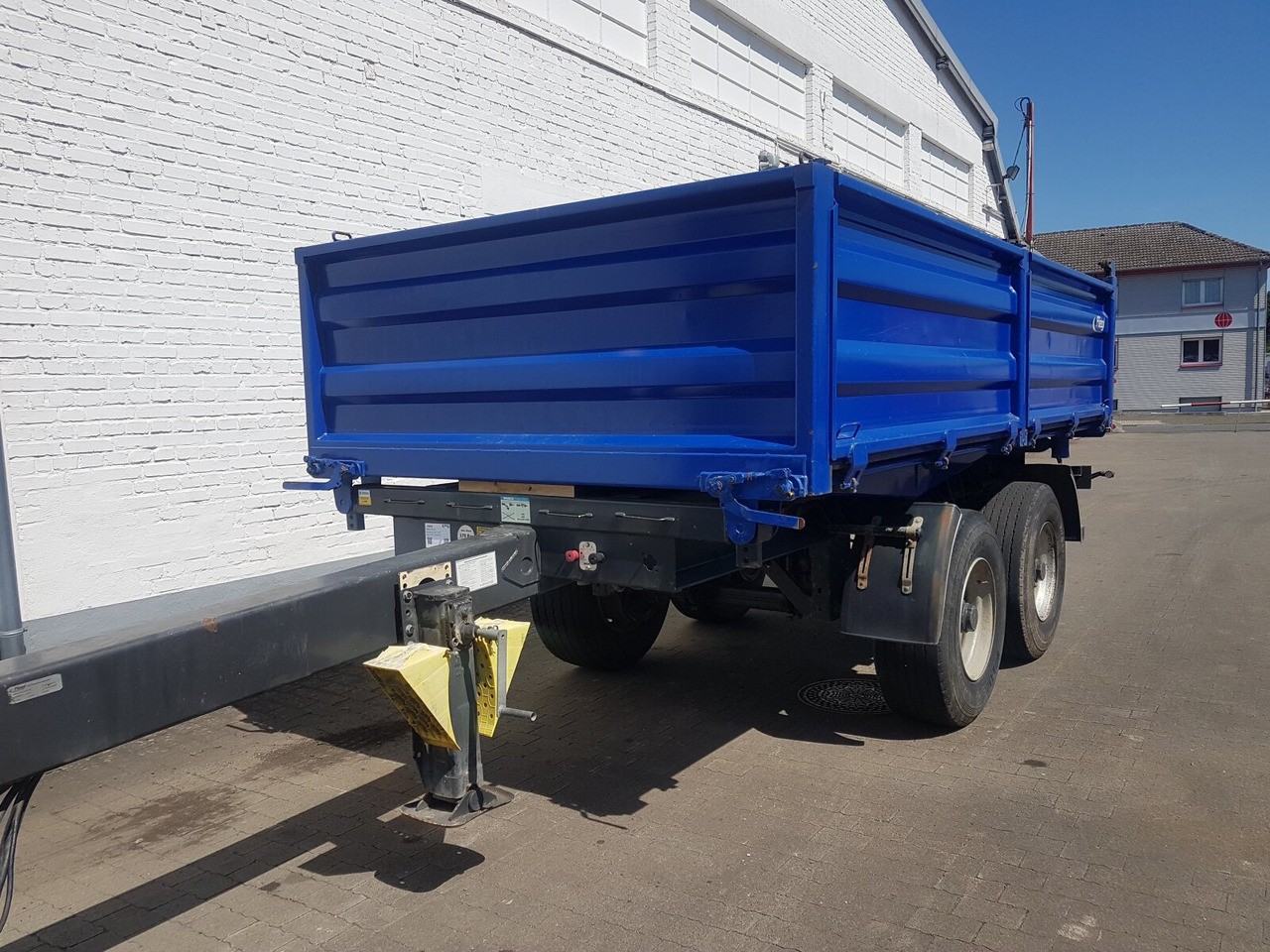 Fliegl TSK 180 TSK 180 - Dropside/ Flatbed trailer: picture 2 Fliegl TSK 180 TSK 180 - Dropside/ Flatbed trailer: picture 2