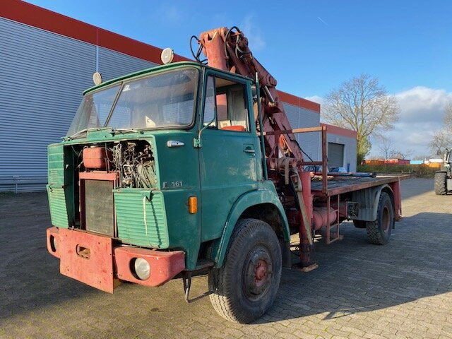 HENSCHEL F 161 AK 4x4 HENSCHEL F 161 AK 4x4 mit Kran Atlas AK 5007 - Crane truck: picture 1 HENSCHEL F 161 AK 4x4 HENSCHEL F 161 AK 4x4 mit Kran Atlas AK 5007 - Crane truck: picture 1