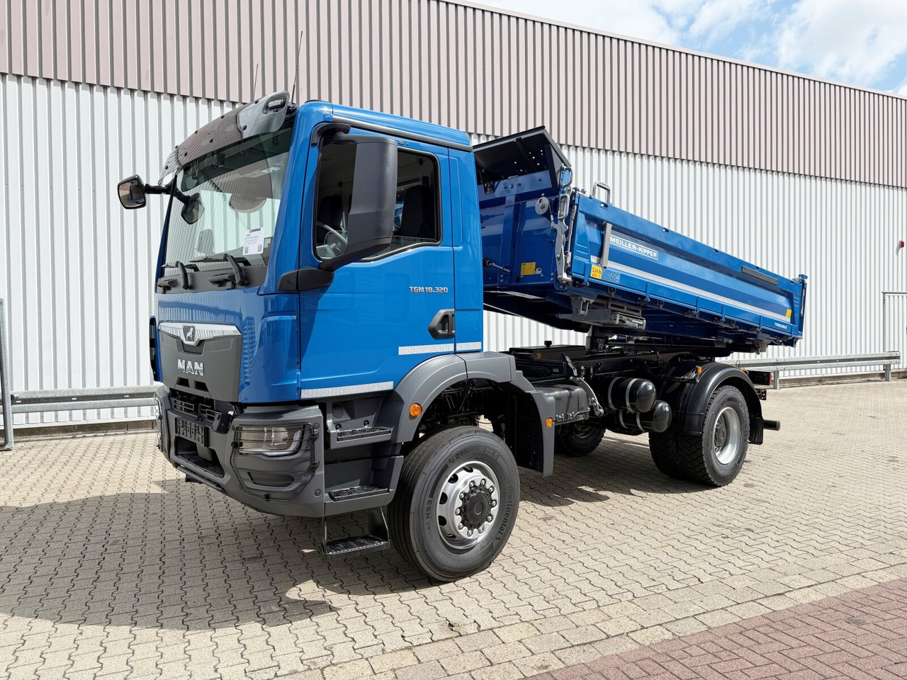 New Tipper MAN TGM 18.320 4x4 BB CH TGM 18.320 4x4 BB CH, Navi, Meiller Trigenius: picture 1