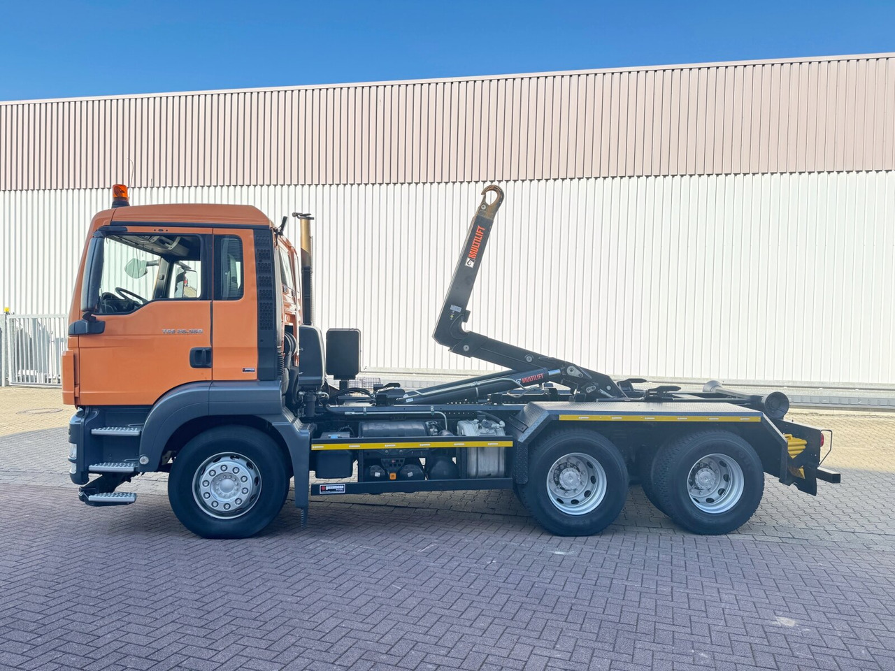 Hook lift truck MAN TGS 26.360/440 6x4 BB TGS 26.360/440 6x4 BB, 2x AHK, Hiab Abroller Bj. 2021: picture 13