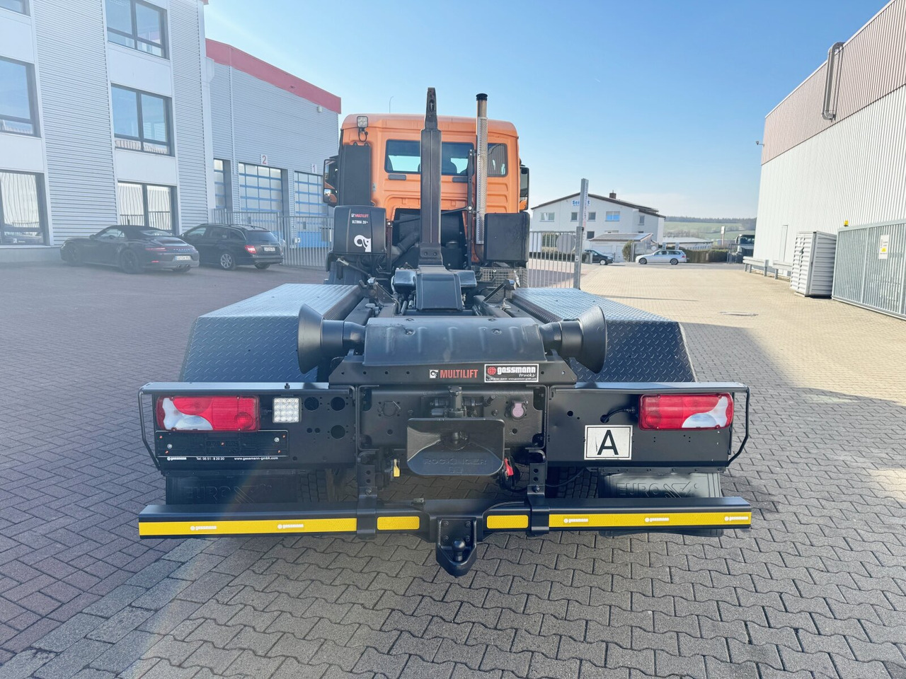Hook lift truck MAN TGS 26.360/440 6x4 BB TGS 26.360/440 6x4 BB, 2x AHK, Hiab Abroller Bj. 2021: picture 11