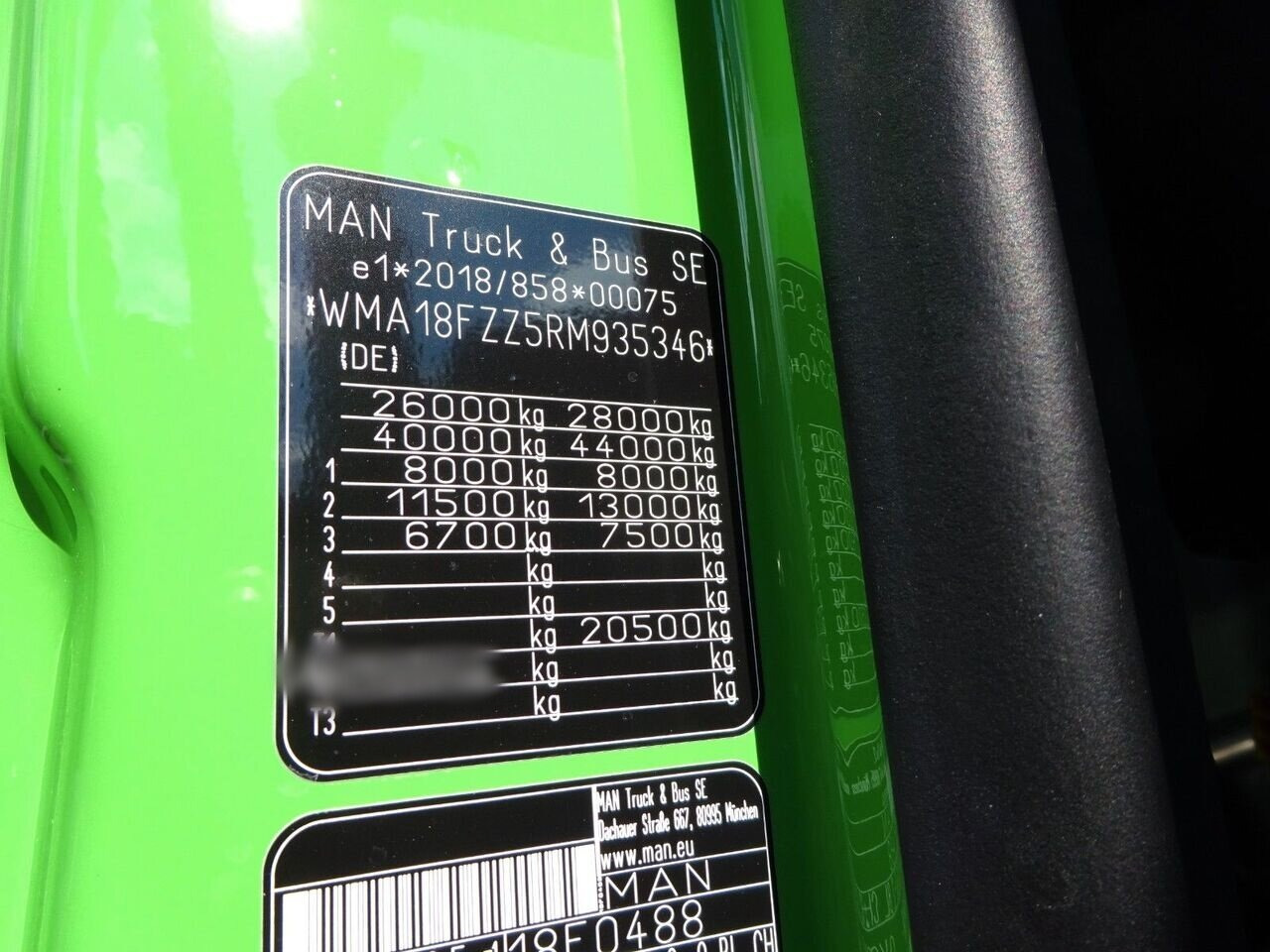 New Hook lift truck MAN TGS 26.520 6x2-2 BL TGS 26.520 6x2-2 BL, Liftachse: picture 9 New Hook lift truck MAN TGS 26.520 6x2-2 BL TGS 26.520 6x2-2 BL, Liftachse: picture 9