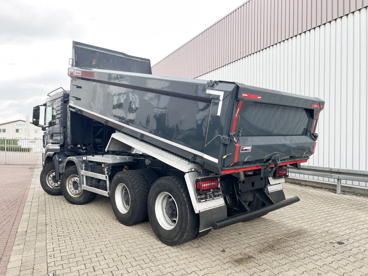 Dumper MAN TGS 35.510 8x4 BL TGS 35.510 8x4 BL, Intarder, Stahlmulde ca. 13m³, hydr. Heckklappenöffnung: picture 12