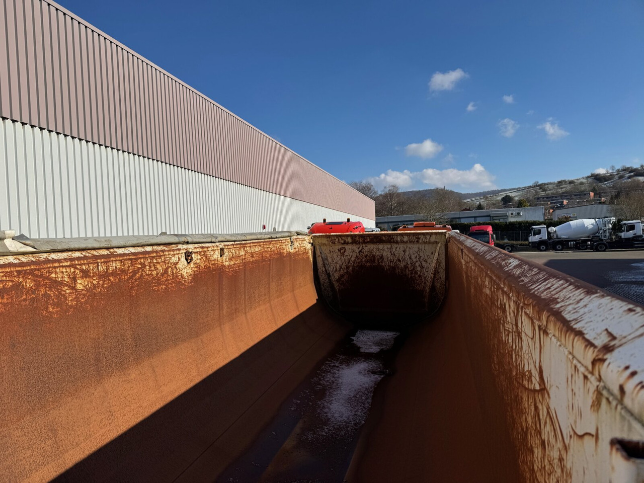 Tipper semi-trailer Meiller MHPS 12/27 MHPS 12/27, Stahlmulde ca. 26m³, Liftachse: picture 9