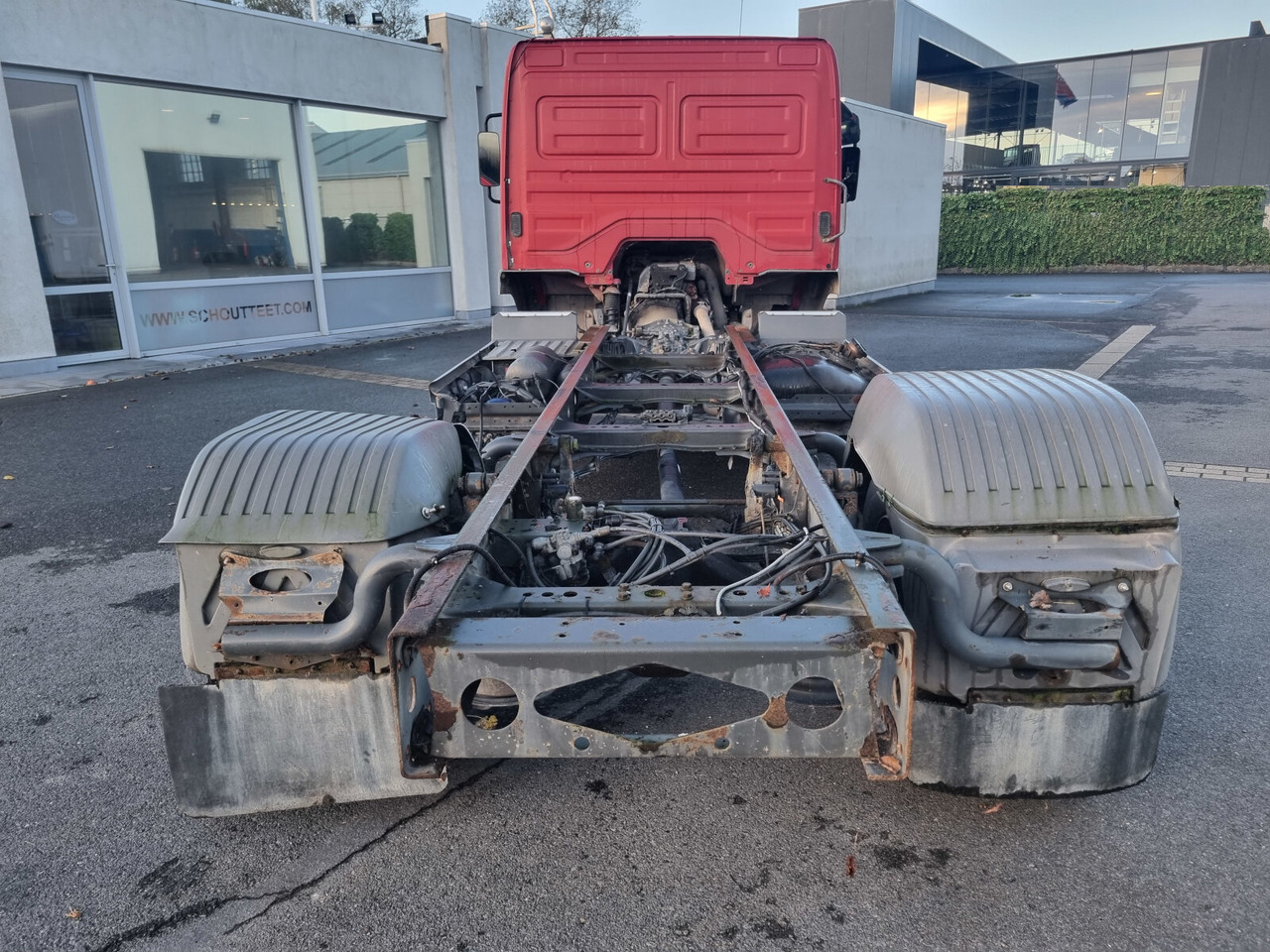 Container transporter/ Swap body truck Mercedes-Benz - 1215 4x2: picture 7
