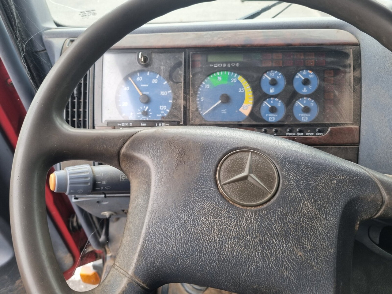 Container transporter/ Swap body truck Mercedes-Benz - 1215 4x2: picture 10