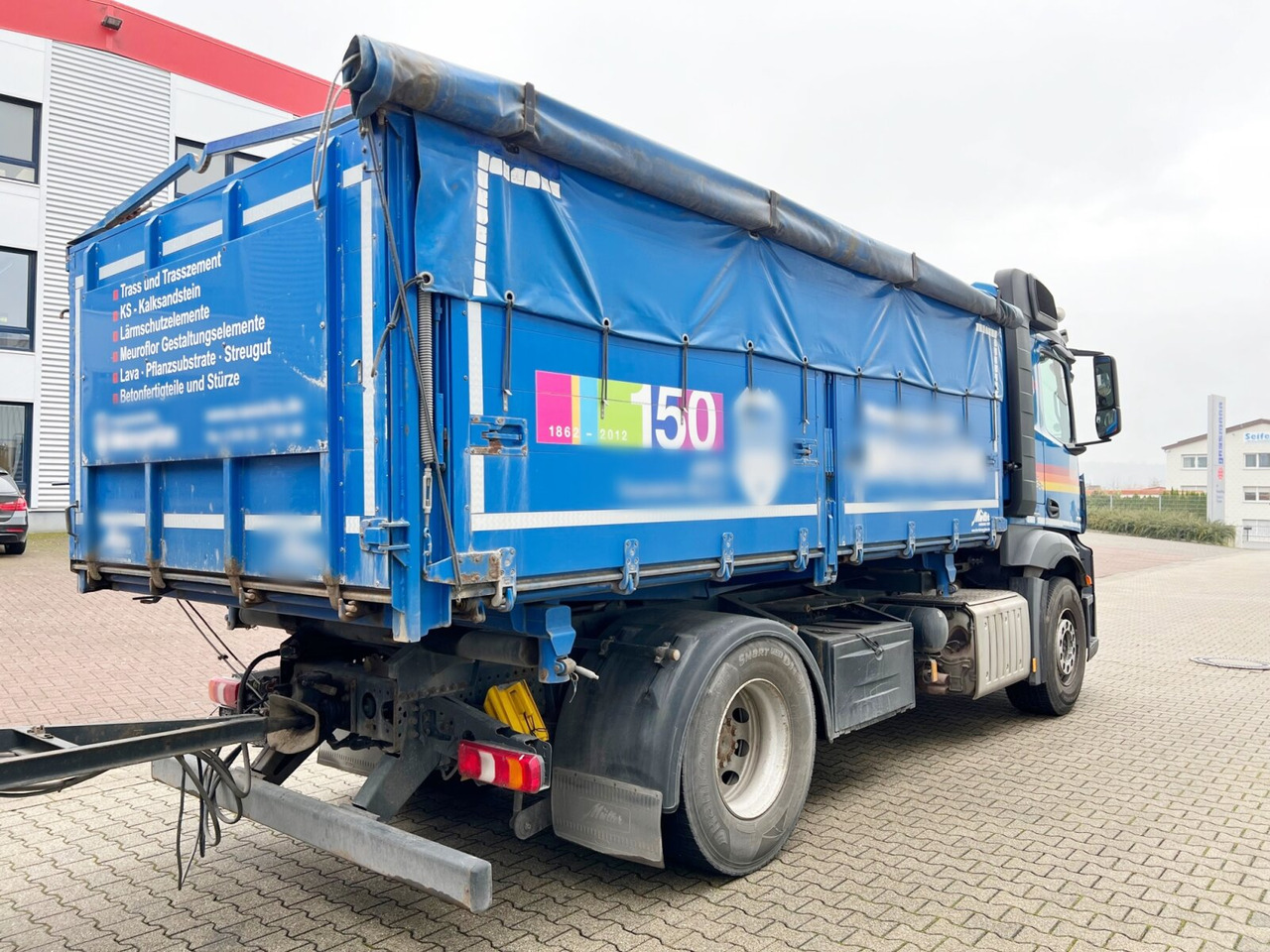 Tipper Mercedes-Benz Actros 1848 L 4x2 Actros 1848 L 4x2, Retarder, Getreidekipper ca. 16m³: picture 11