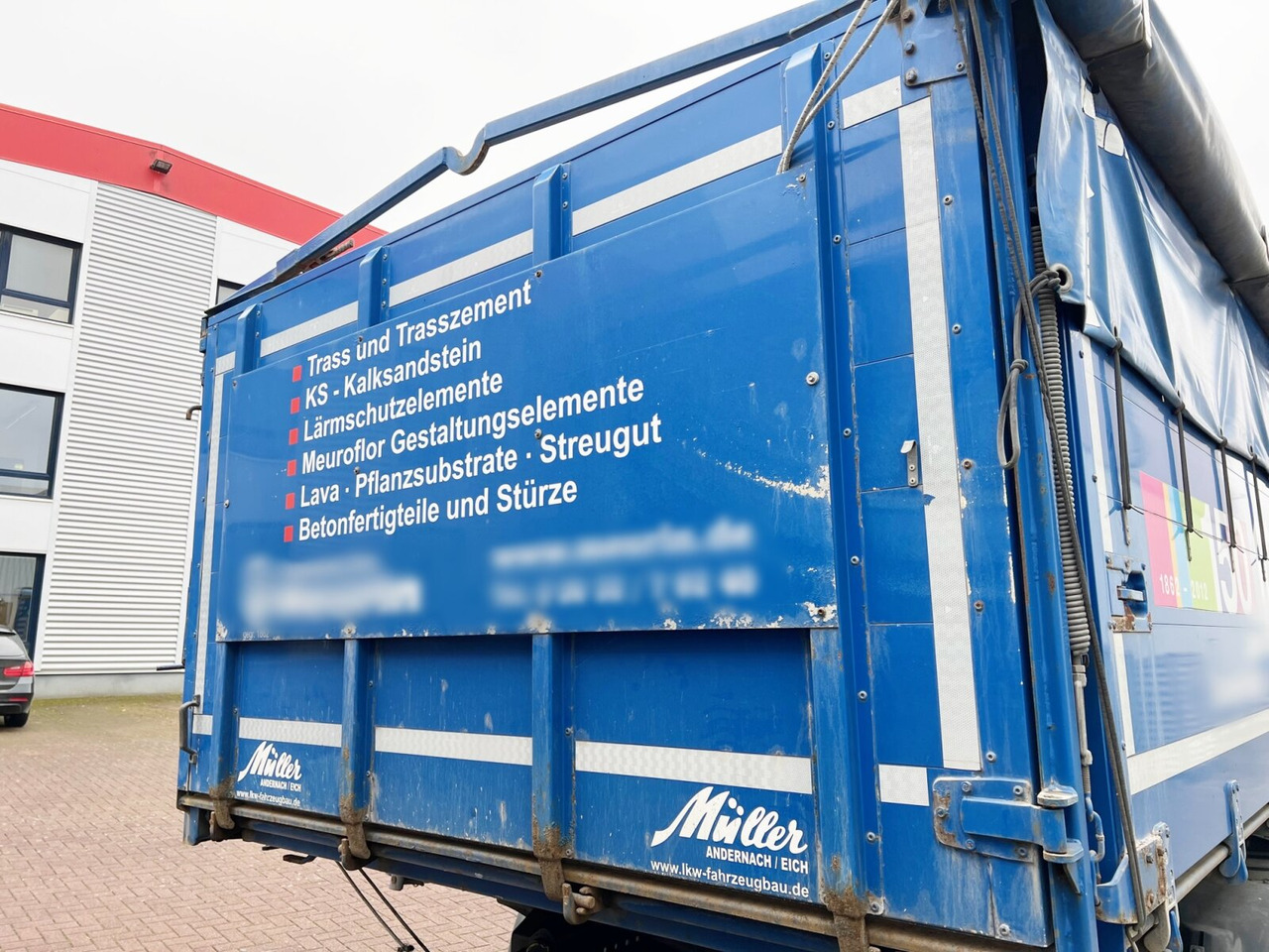 Tipper Mercedes-Benz Actros 1848 L 4x2 Actros 1848 L 4x2, Retarder, Getreidekipper ca. 16m³: picture 12