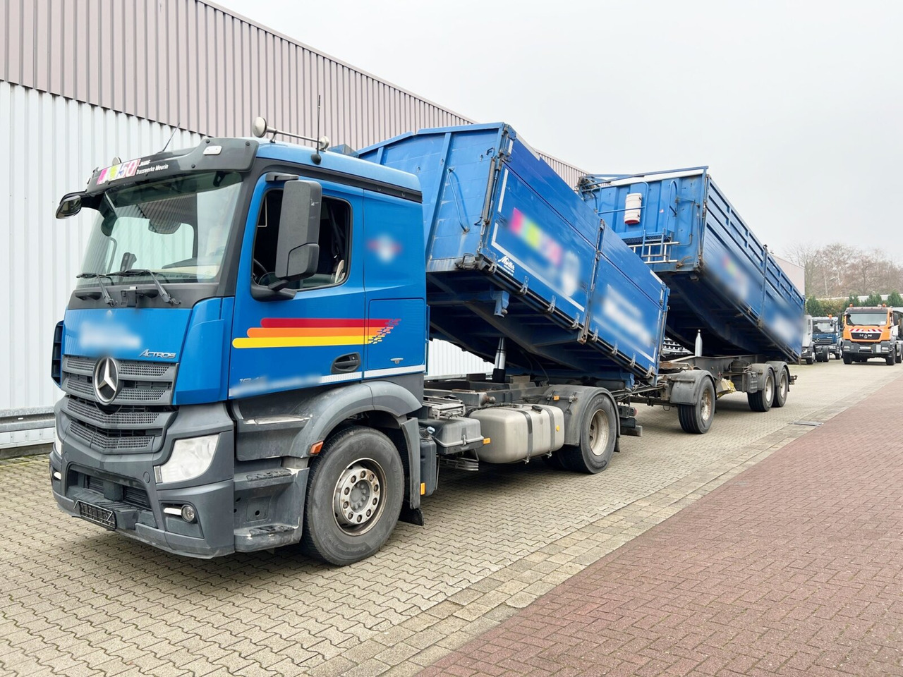 Tipper Mercedes-Benz Actros 1848 L 4x2 Actros 1848 L 4x2, Retarder, Getreidekipper ca. 16m³: picture 7