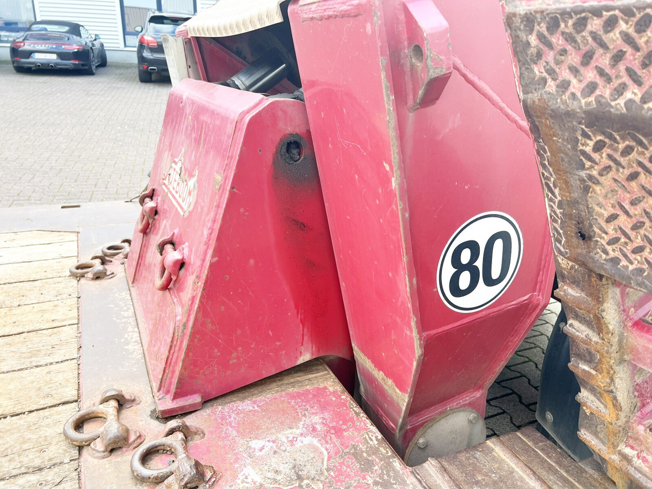 Nooteboom Euro-64-13 Euro-64-13, Jeepdolly, Tiefbett, Verbr. auf 3,2m, hydr. Lenkung - Low loader semi-trailer: picture 2 Nooteboom Euro-64-13 Euro-64-13, Jeepdolly, Tiefbett, Verbr. auf 3,2m, hydr. Lenkung - Low loader semi-trailer: picture 2