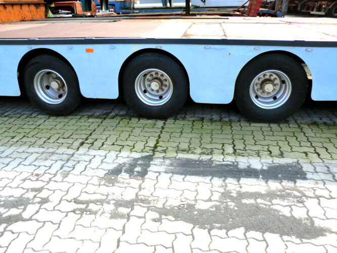 Low loader semi-trailer for transportation of heavy machinery SAnh Plattform ZORZI (I) Tieflader-Auflieger: picture 9