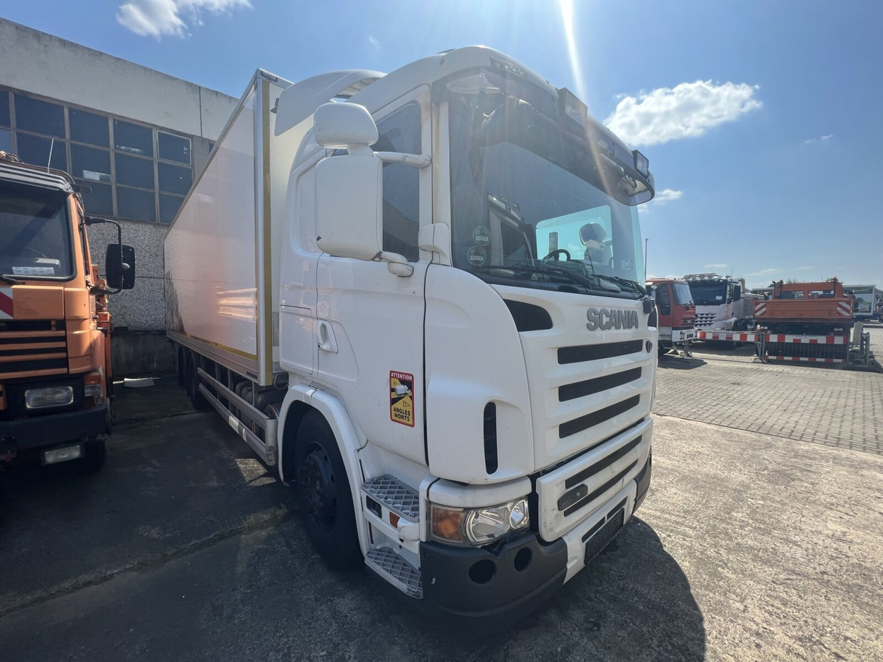 Box truck Scania G420 6x2, ERSATZTEILSPENDER! G420 6x2, Liftachse, Hiab LBW, Motor defekt!: picture 8