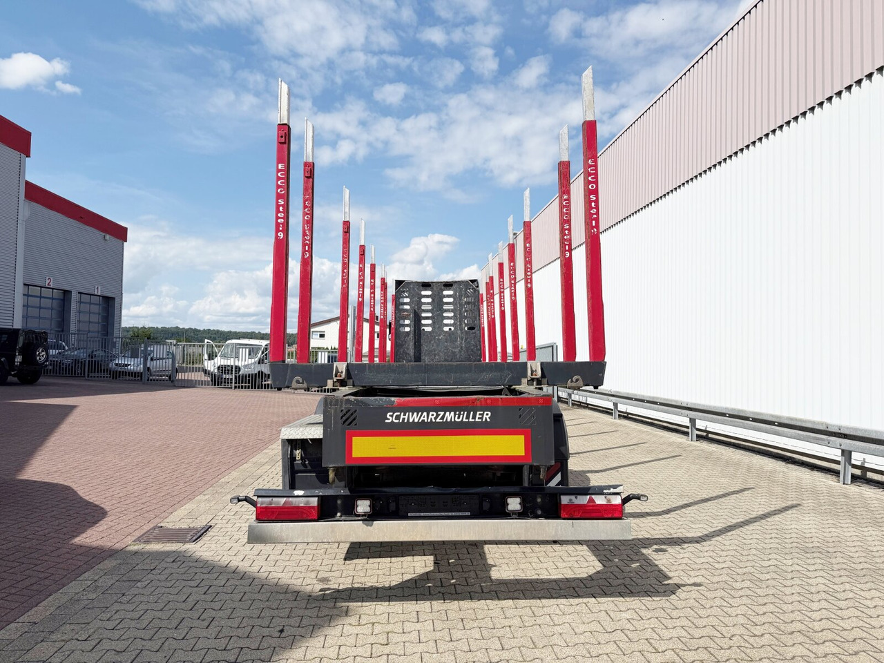 Log semi-trailer Schwarzmüller 3-Achs Holzauflieger 3-Achs Holzauflieger, Liftachse, MEHRFACH VORHANDEN!: picture 6