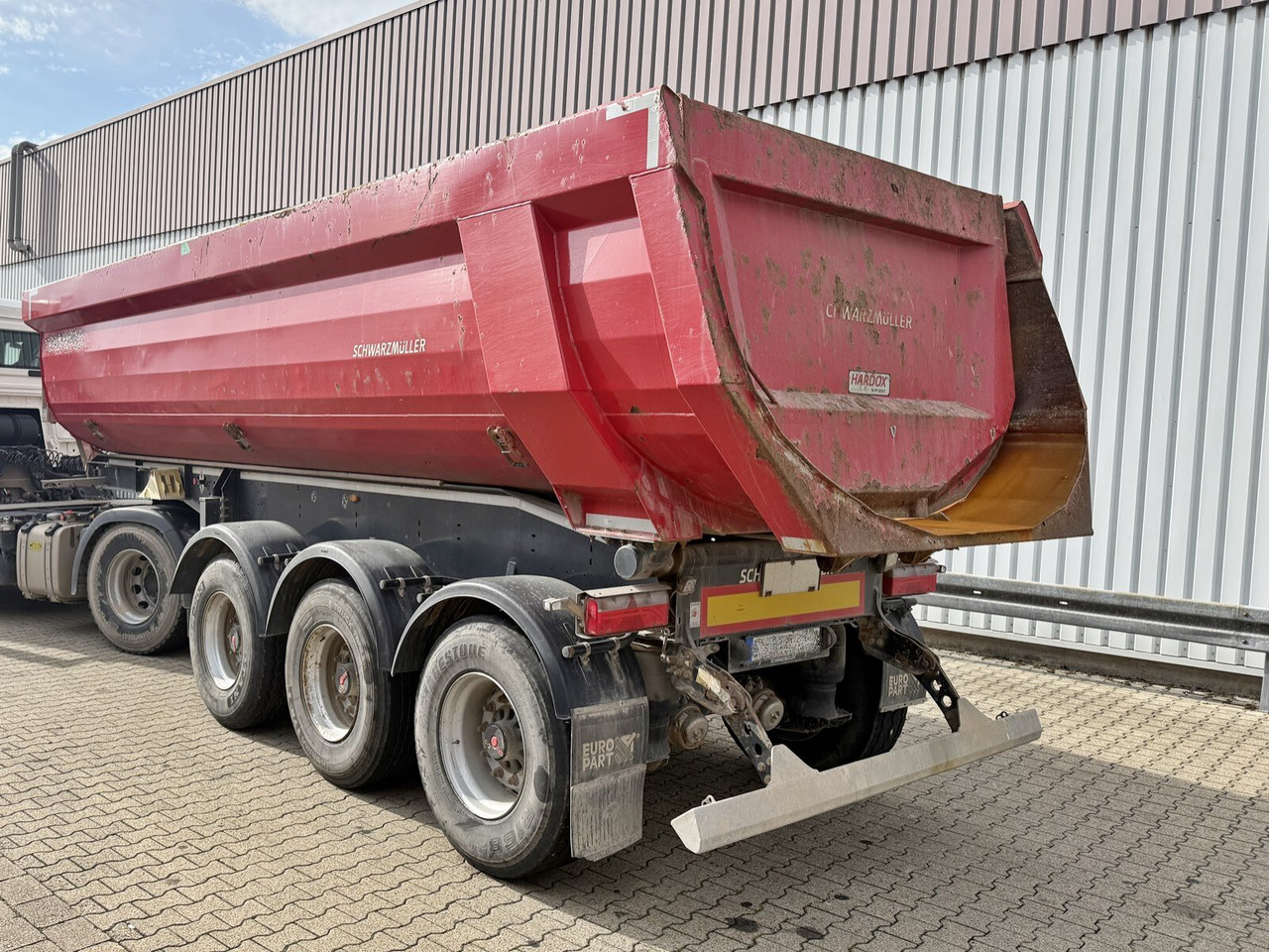 Semi-trailer Schwarzmüller K-Serie Kippauflieger, Hardoxmulde ca. 24/26m³, Liftachse K-Serie Kippauflieger, Hardoxmulde ca. 24/26m³, Liftachse: picture 10