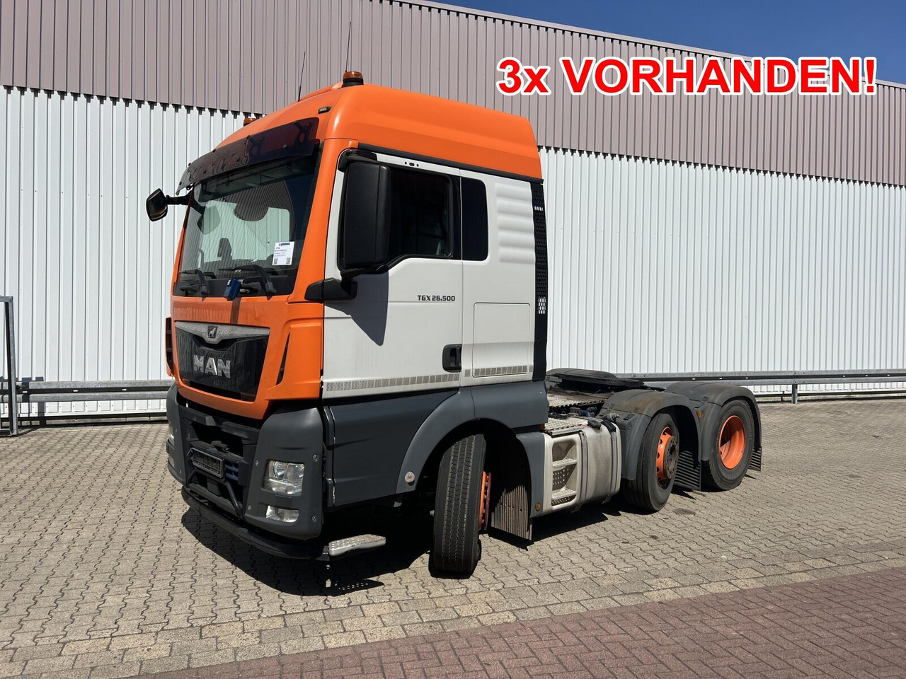 MAN TGX 26.500 6X2/4 BLS TGX 26.500 6X2/4 BLS, Intarder, Vorlauflenk-/lift, XXL-Fahrerhaus, 70t - Tractor unit: picture 1 MAN TGX 26.500 6X2/4 BLS TGX 26.500 6X2/4 BLS, Intarder, Vorlauflenk-/lift, XXL-Fahrerhaus, 70t - Tractor unit: picture 1