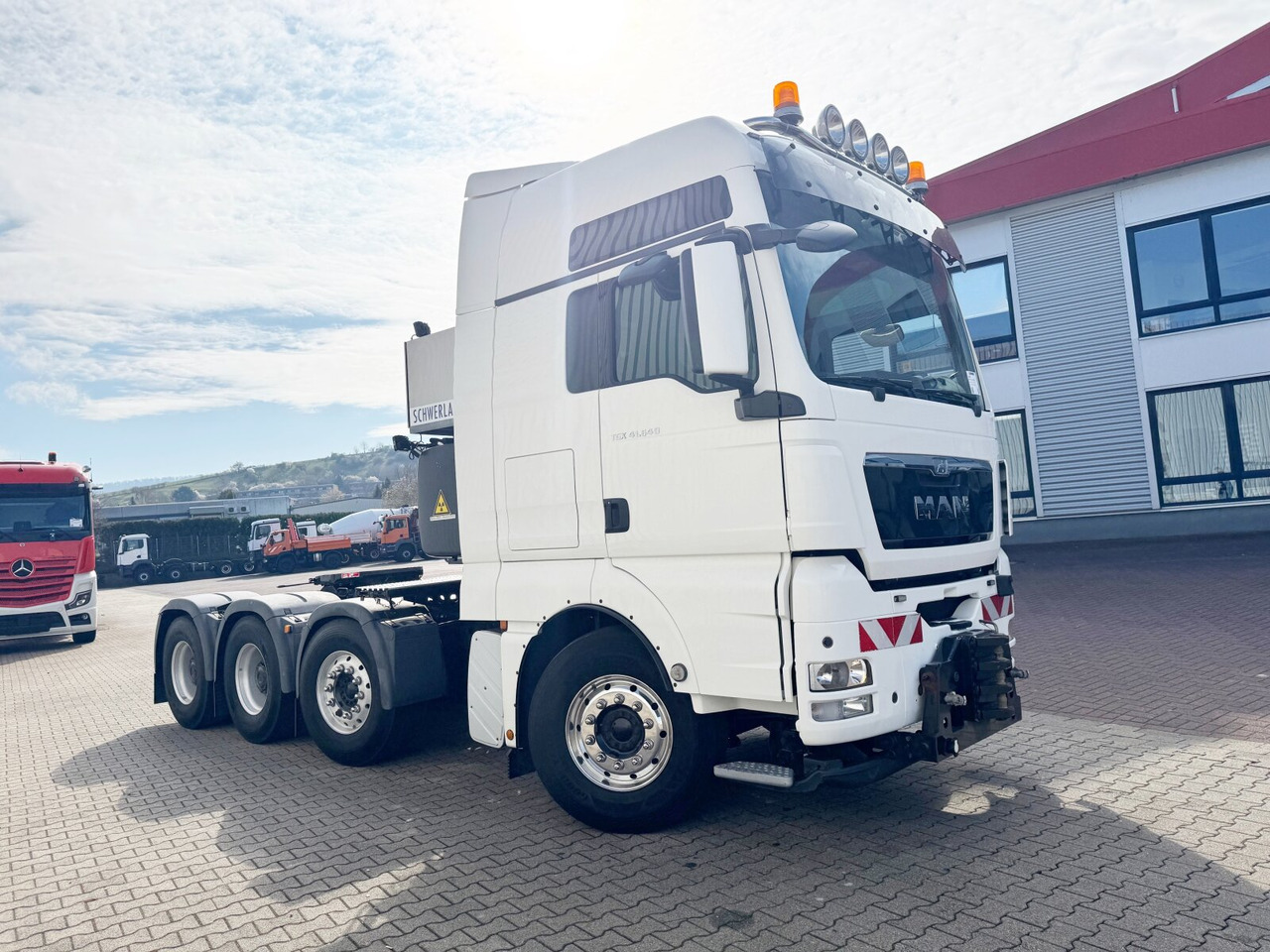 Tractor unit MAN TGX 41.540 8X4/4 BLS TGX 41.540 8X4/4 BLS, Vorlauflenkachse, Navi, Intarder, Registerkupplung, Schwerlast 160t: picture 9