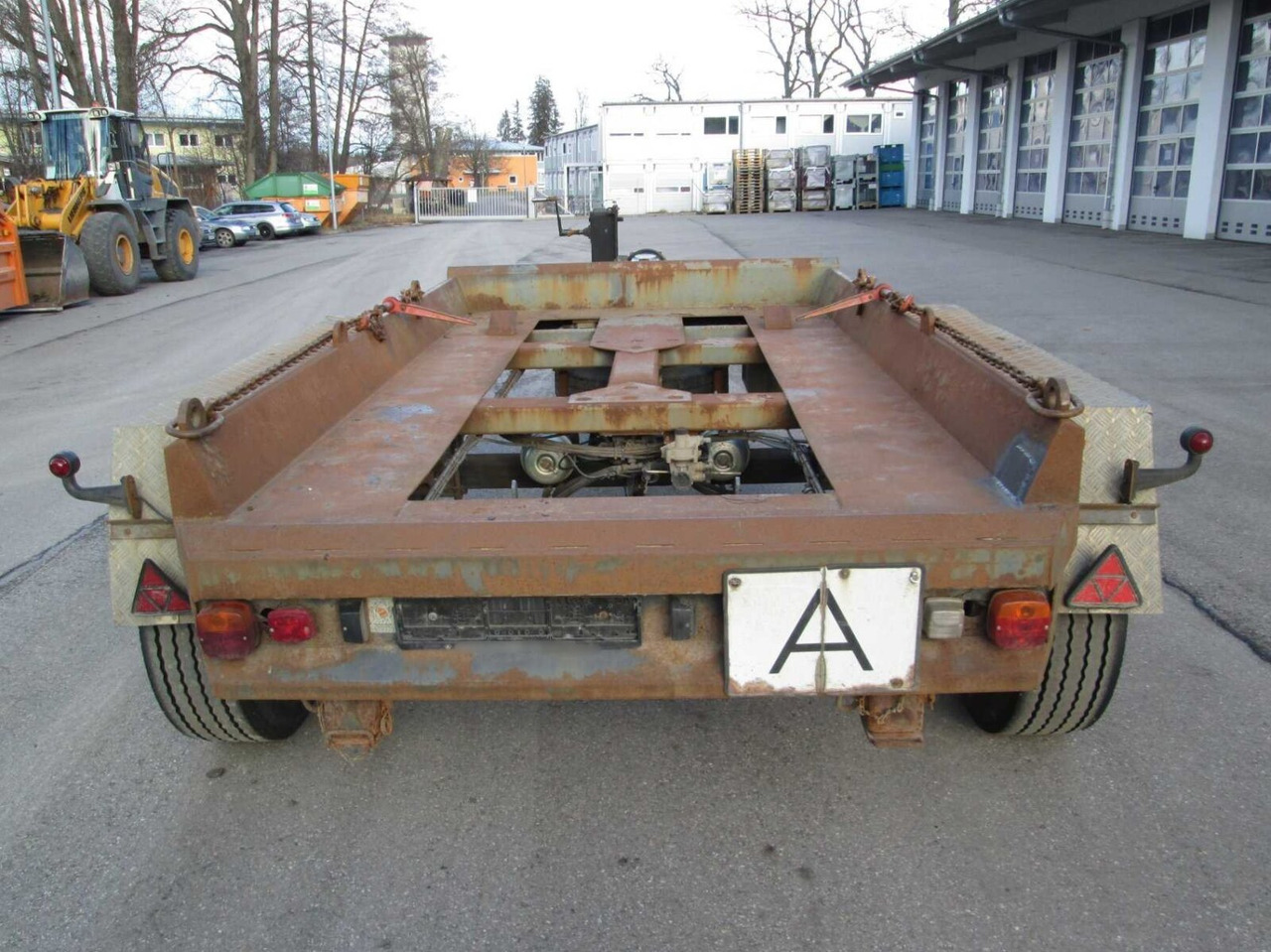 Trailer HKM A 13,5 EB A 13,3 EB, Absetzanhänger: picture 9
