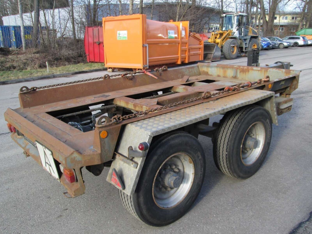 Trailer HKM A 13,5 EB A 13,3 EB, Absetzanhänger: picture 7