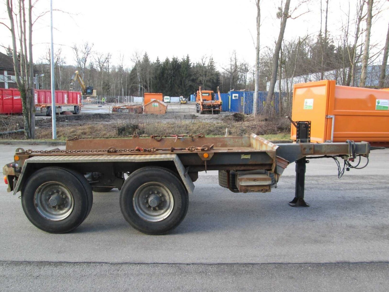 Trailer HKM A 13,5 EB A 13,3 EB, Absetzanhänger: picture 6