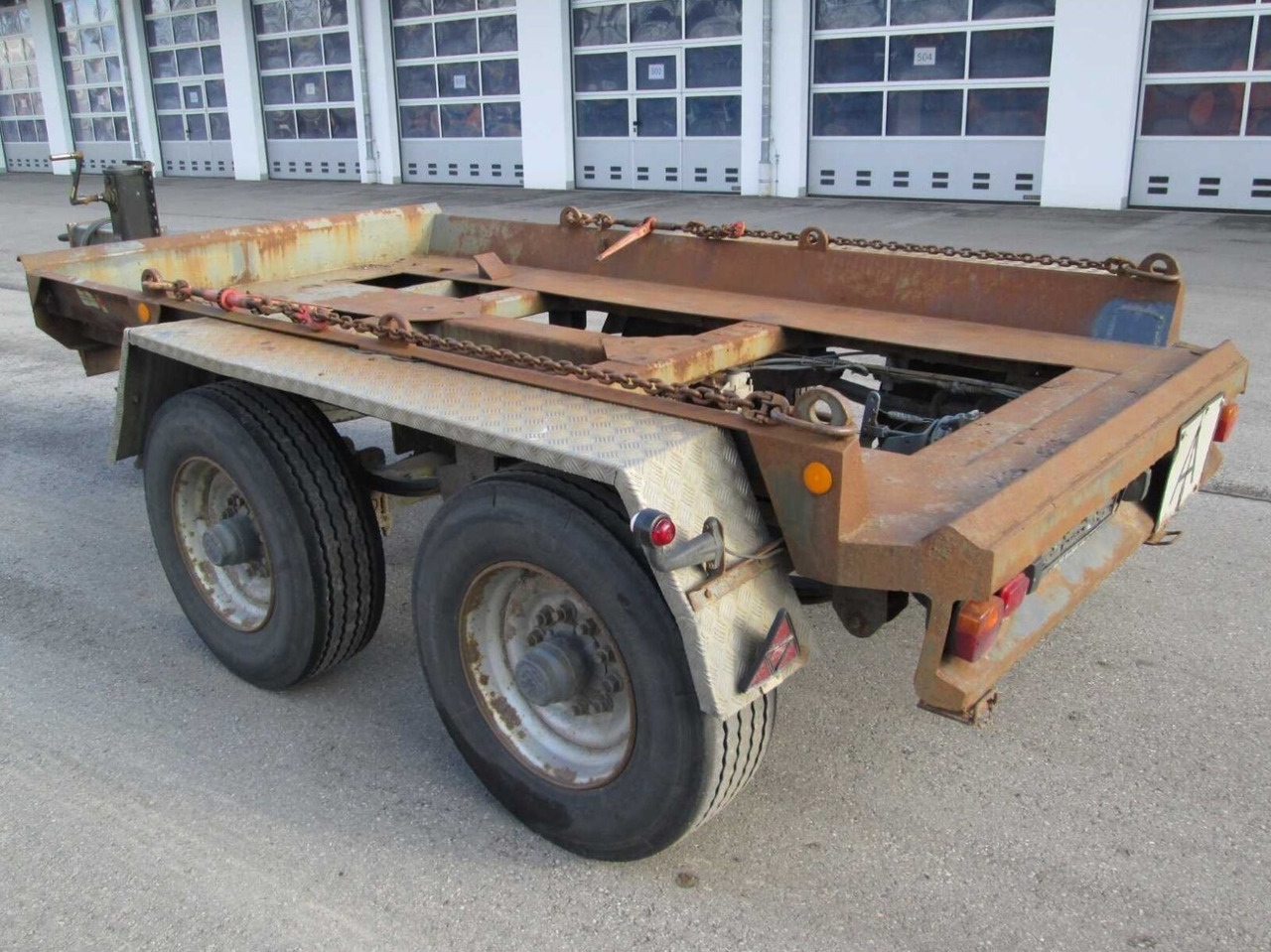 Trailer HKM A 13,5 EB A 13,3 EB, Absetzanhänger: picture 8
