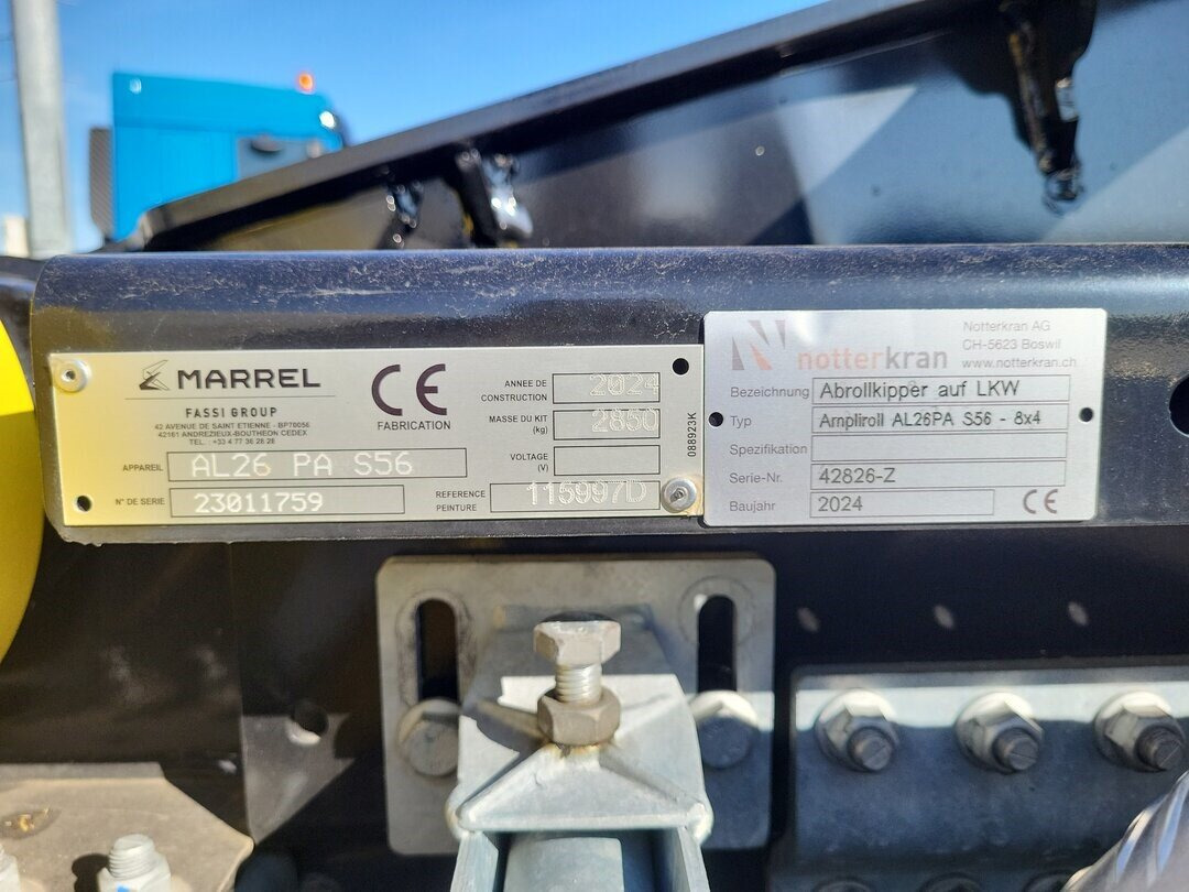 New Hook lift truck X-Way AD360X48Z 8x4 X-Way AD360X48Z 8x4, Motorabtrieb, Navi, Schub-Knick: picture 15