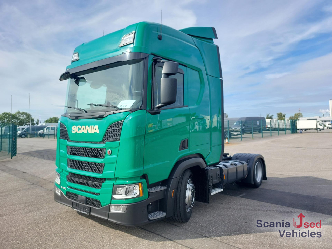 SCANIA R 450 A4x2EB Volumen Mega Jumbo Standklima, LED - Tractor unit: picture 1 SCANIA R 450 A4x2EB Volumen Mega Jumbo Standklima, LED - Tractor unit: picture 1