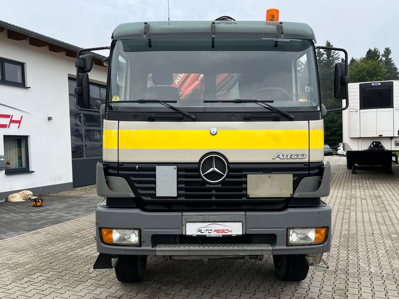 Mercedes-Benz Atego 1823 4x4 Kipper mit Kran Atlas 125.2 Funk - Tipper, Crane truck: picture 5 Mercedes-Benz Atego 1823 4x4 Kipper mit Kran Atlas 125.2 Funk - Tipper, Crane truck: picture 5