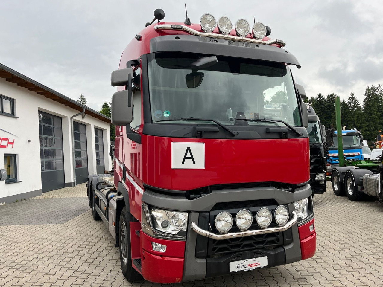 Renault T520 6x2 Meiller RS 21 Abrollkipper Lift Lenk - Hook lift truck: picture 4 Renault T520 6x2 Meiller RS 21 Abrollkipper Lift Lenk - Hook lift truck: picture 4
