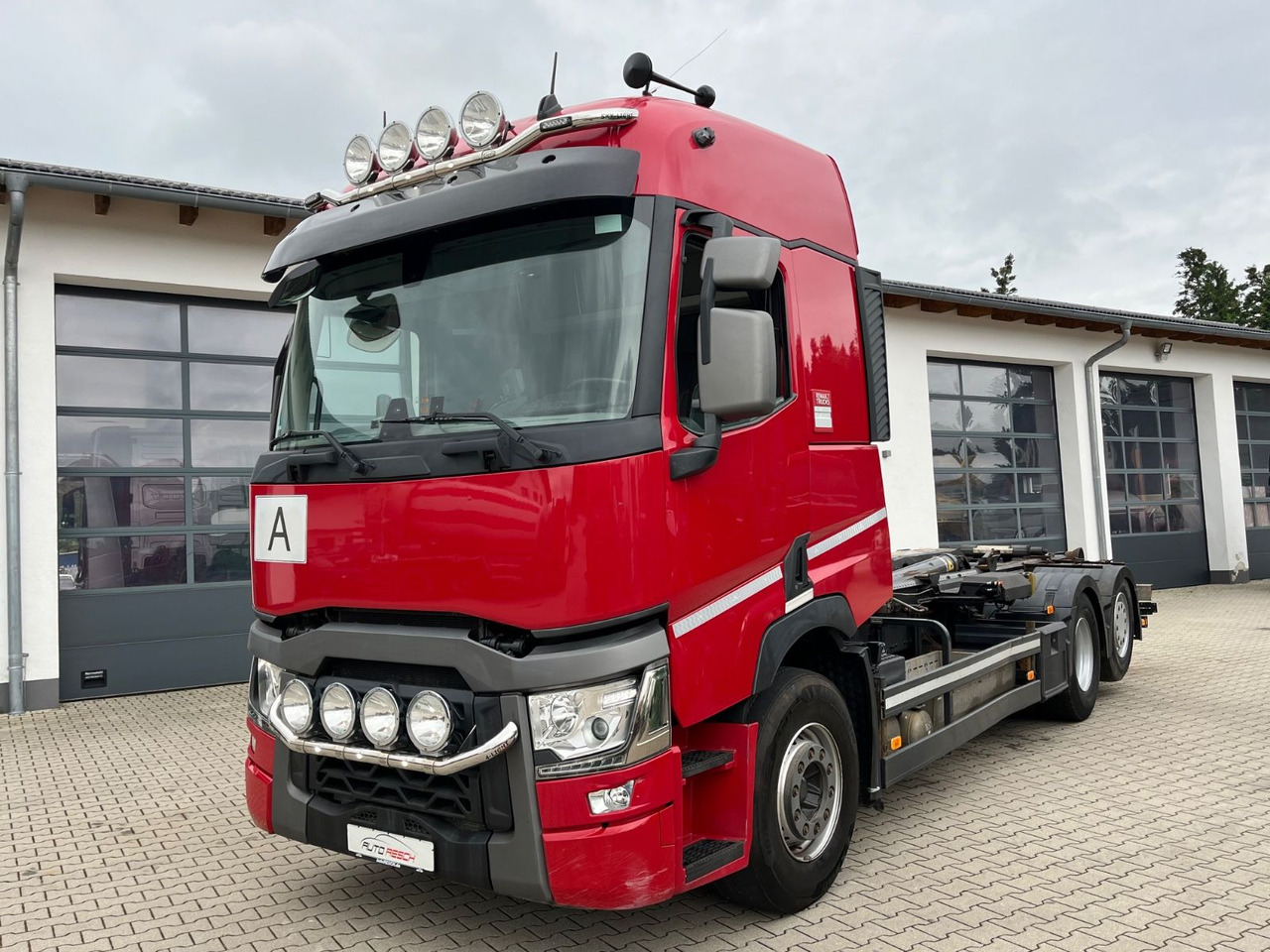 Renault T520 6x2 Meiller RS 21 Abrollkipper Lift Lenk - Hook lift truck: picture 3 Renault T520 6x2 Meiller RS 21 Abrollkipper Lift Lenk - Hook lift truck: picture 3