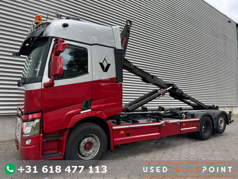 Renault T480 / 6X2 / MultiLift 26T / Roof Klima / TUV: 8-2025 / NL Truck - Hook lift truck: picture 1 Renault T480 / 6X2 / MultiLift 26T / Roof Klima / TUV: 8-2025 / NL Truck - Hook lift truck: picture 1