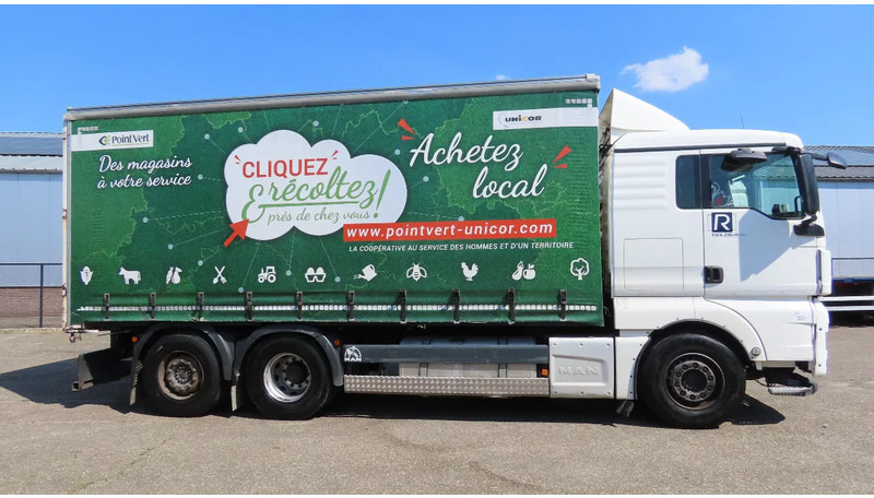 MAN TGX 18.480 446577 KM! RETARDER+ liftaxel + moving axel - Curtainsider truck: picture 5 MAN TGX 18.480 446577 KM! RETARDER+ liftaxel + moving axel - Curtainsider truck: picture 5