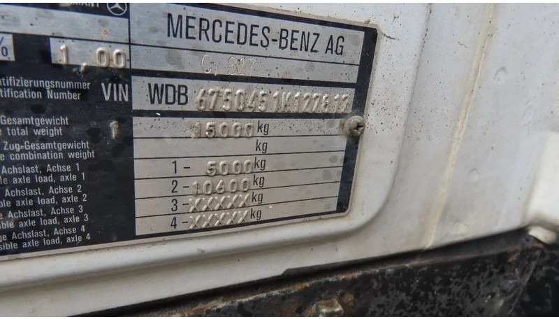 Cable system truck Mercedes-Benz 1514 Manual diesel pomp. Very clean: picture 17