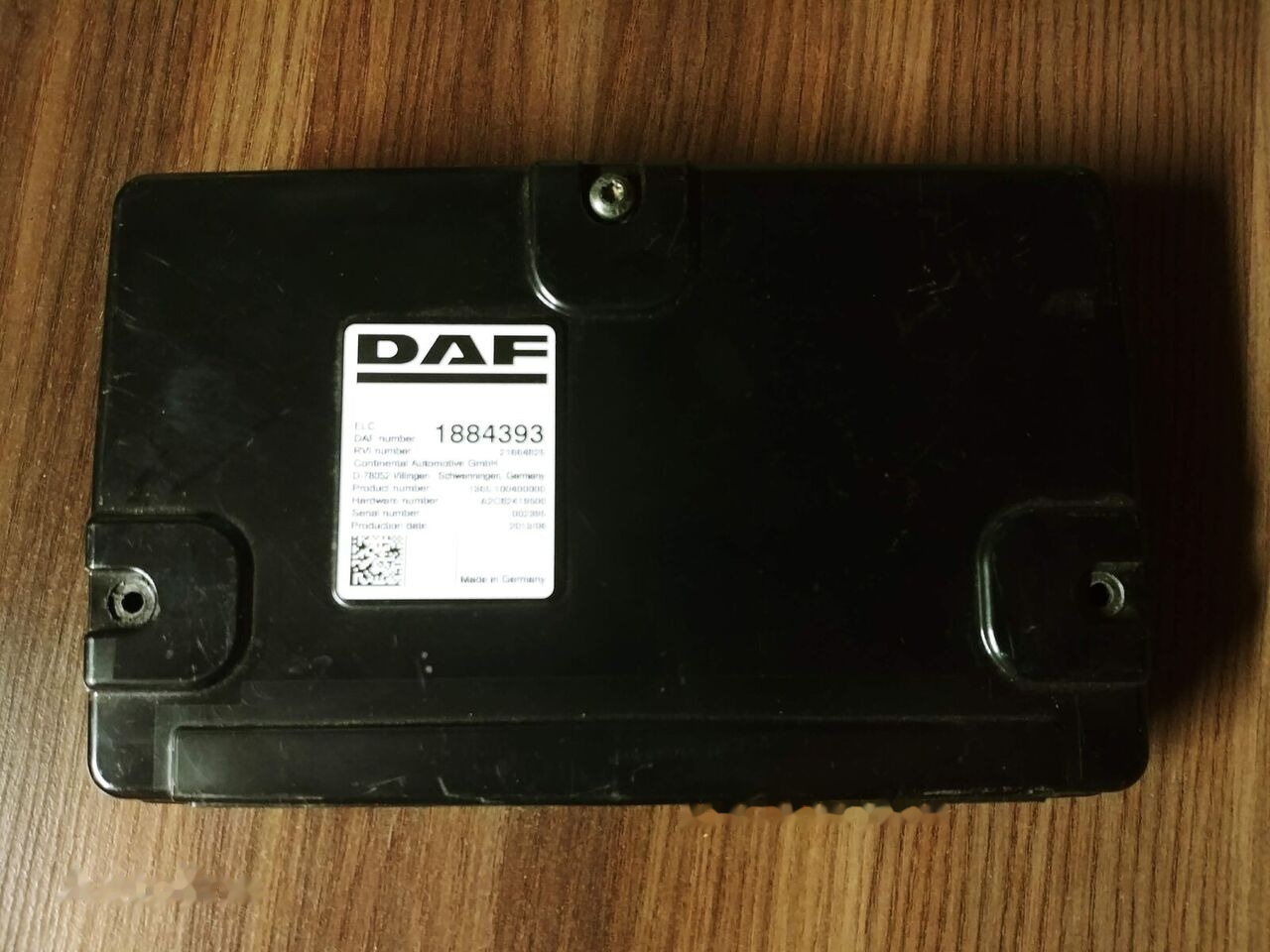 DAF Electronic Light Controller ELC 1884393 DAF CF65 LF45 - ECU for Truck: picture 3 DAF Electronic Light Controller ELC 1884393 DAF CF65 LF45 - ECU for Truck: picture 3