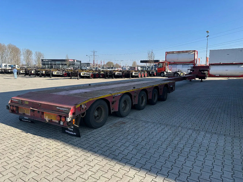 Broshuis 5ABSD-68/2, FIVE AXLE HYDRAULIC STEERED / 2x EXTENDABLE (27m) / SEMI LOW LOADER - Low loader semi-trailer: picture 5 Broshuis 5ABSD-68/2, FIVE AXLE HYDRAULIC STEERED / 2x EXTENDABLE (27m) / SEMI LOW LOADER - Low loader semi-trailer: picture 5