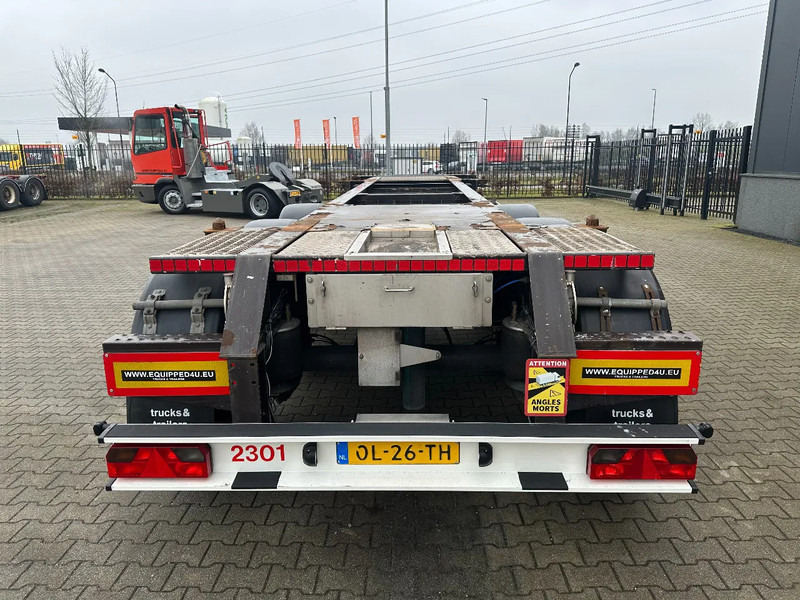 Burg 20FT ADR (EX/II, EX/III, FL, AT), empty weight: 3.690kg, SAF INTRADISC, 2x liftaxle, ALCOA, NL-Chassis - Container transporter/ Swap body semi-trailer: picture 4 Burg 20FT ADR (EX/II, EX/III, FL, AT), empty weight: 3.690kg, SAF INTRADISC, 2x liftaxle, ALCOA, NL-Chassis - Container transporter/ Swap body semi-trailer: picture 4